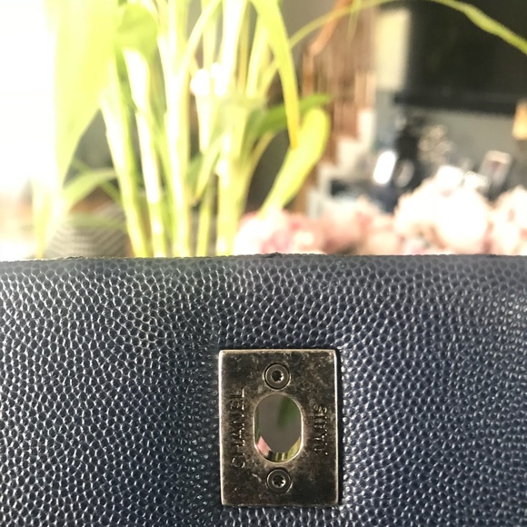 🎊rare Chanel navy rhw coco handle - Picture 5 of 8